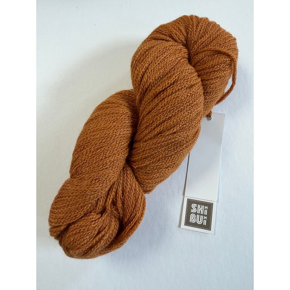 Shibui Maai Yarn 50g Brownstone Alpaca Merino Wool DK Chainette Discontinued